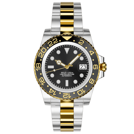 GMT MOD - BITON GOLD - MONTRE A PAPY - Montre automatique seiko mod mczr_price_299