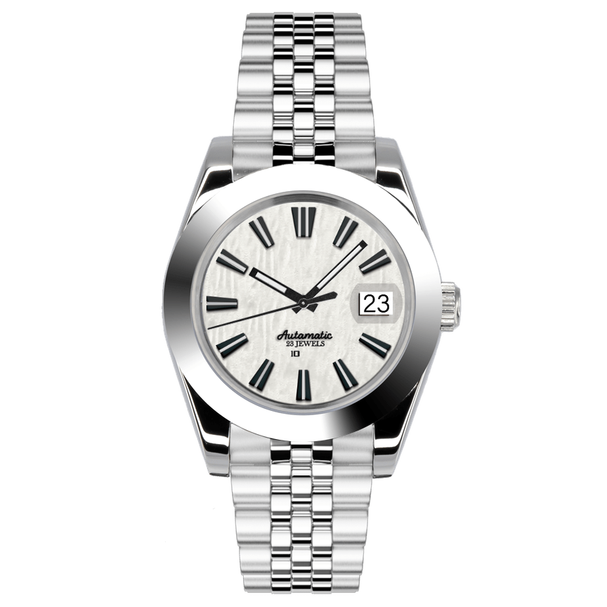 DJ MOD - GLACIER WHITE - MONTRE A PAPY - Montre automatique seiko mod mczr_price_289
