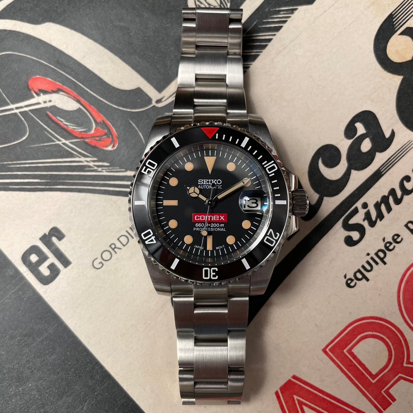 Seiko comex submariner Clearance