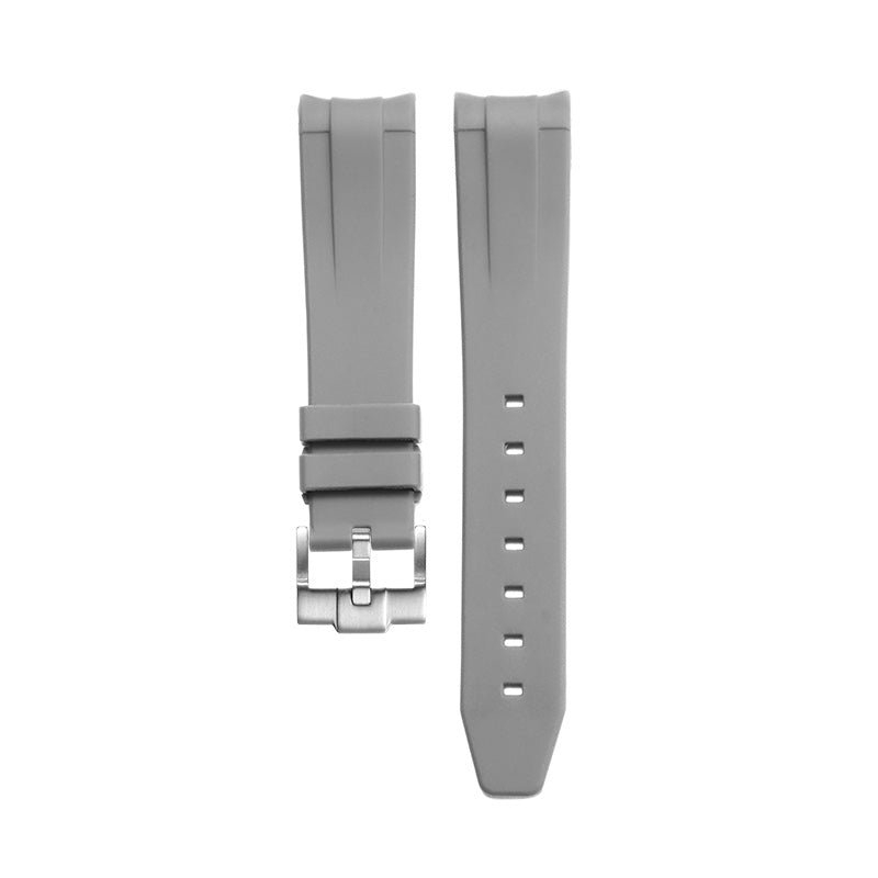Bracelet montre Rubber - MONTRE A PAPY - Montre automatique seiko mod 20mmGris