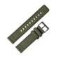Bracelet montre Toile militaire - MONTRE A PAPY - Montre automatique seiko mod 18mmRaki
