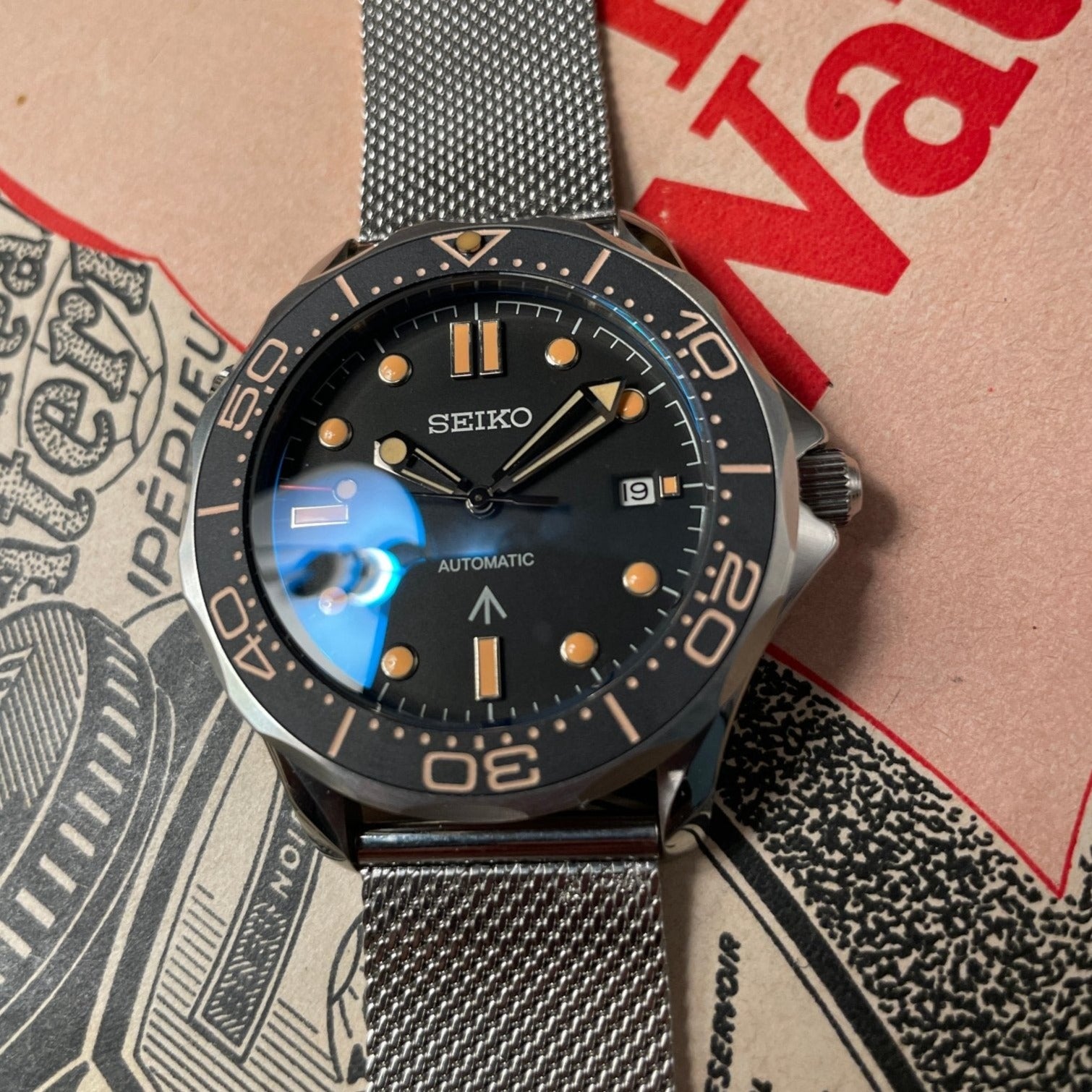 Seiko hotsell 007 mods