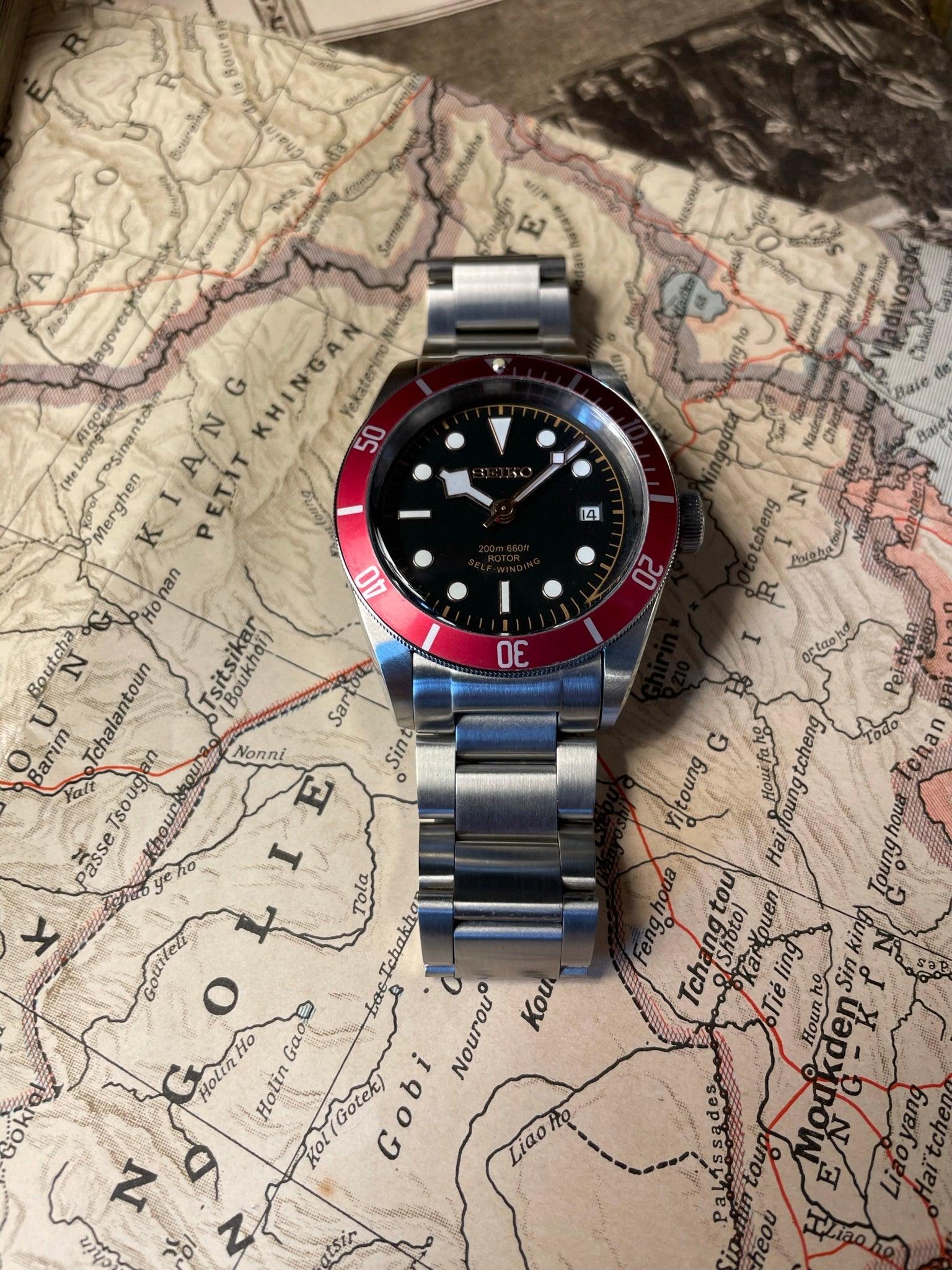 Seiko black bay clearance mod