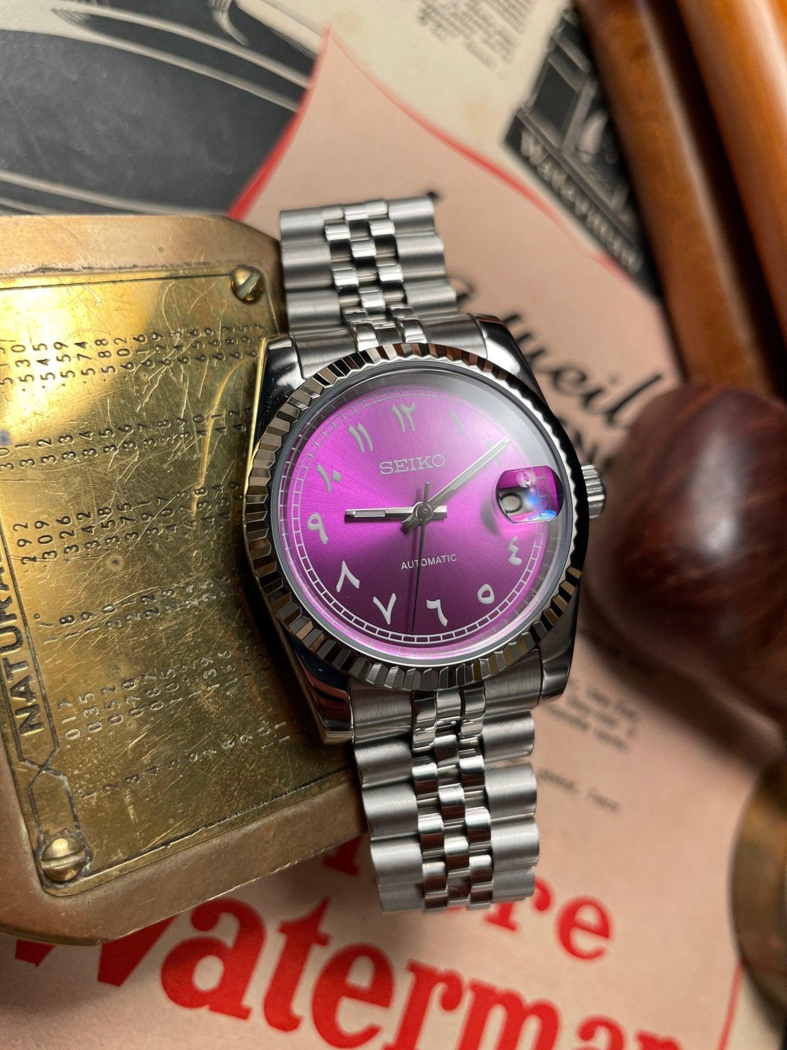 Seiko best sale purple dial