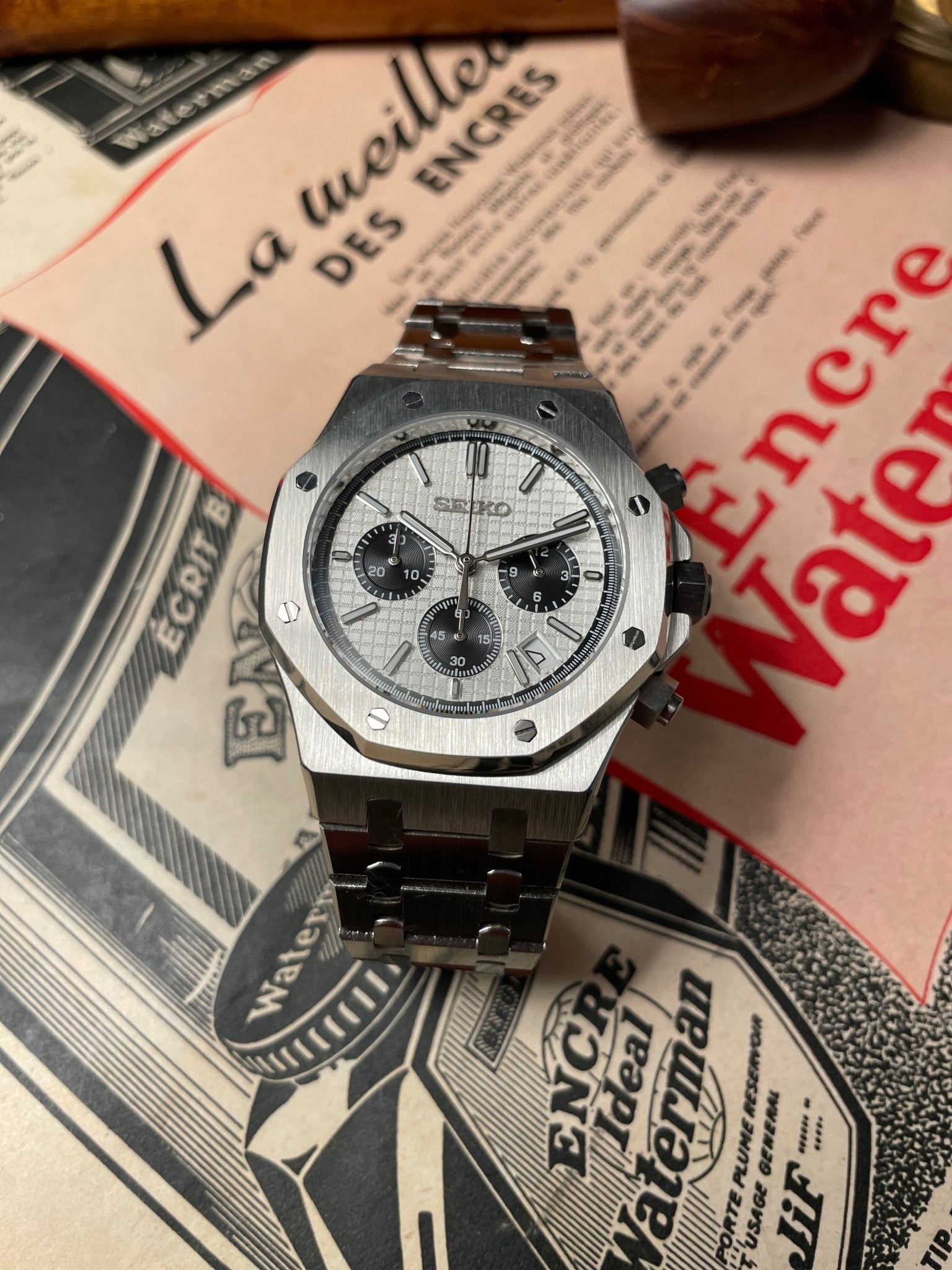 Montre best sale chrono panda